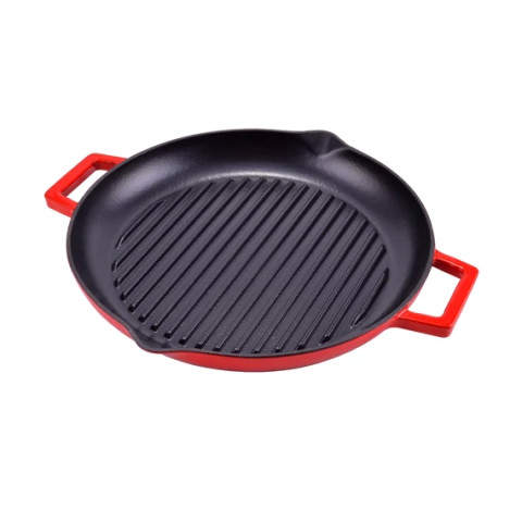 Tigaie grill fontă emailat 31 cm